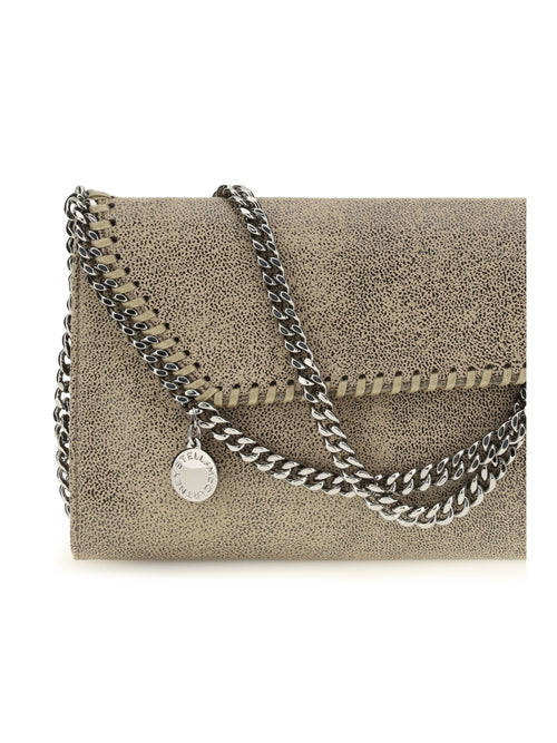 Stella McCartney Falabella Chain Wallet - Taupe