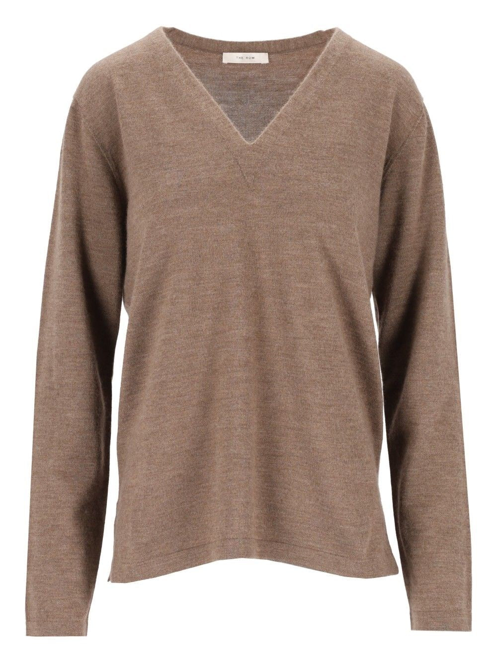 The Row "Poesis" T-Shirt - Brown