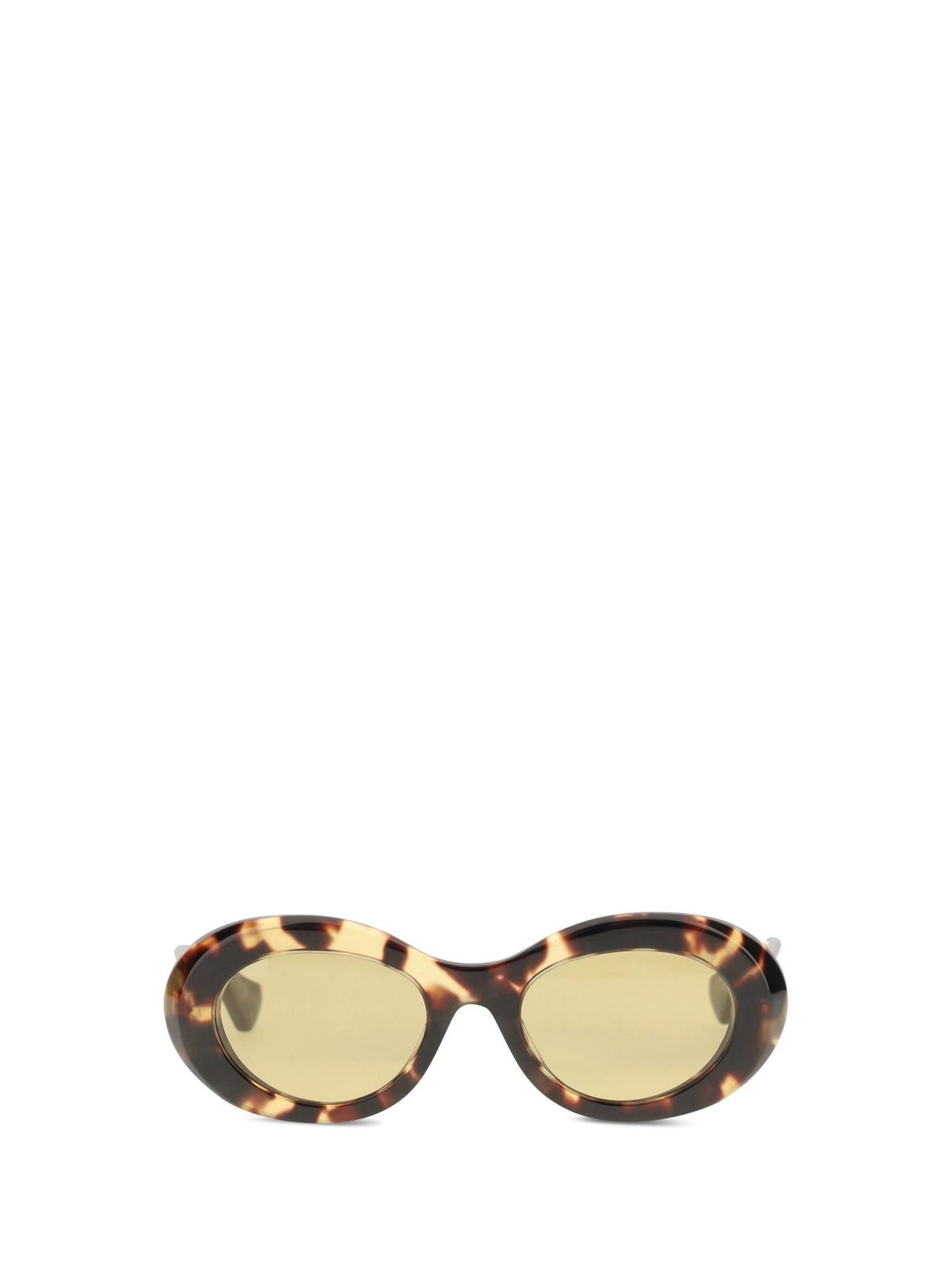 Valentino Garavani VG0057S Oval Sunglasses - Havana-Havana-Brown