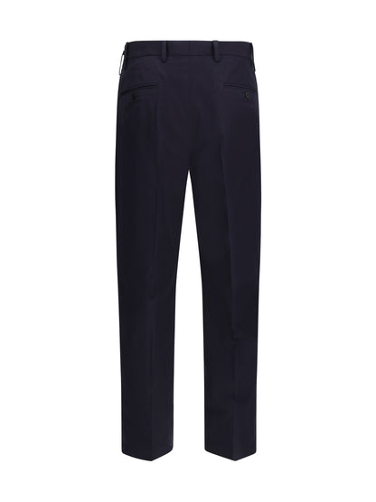 Prada Tailored cotton poplin Pants - Blue