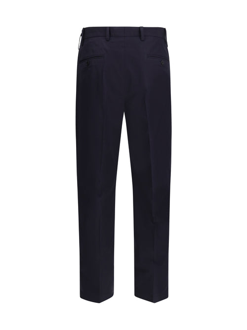 Prada Tailored cotton poplin Pants - Blue
