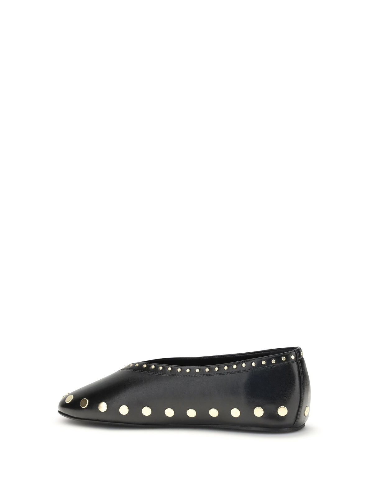 Ganni Jenny Ballerinas - Black