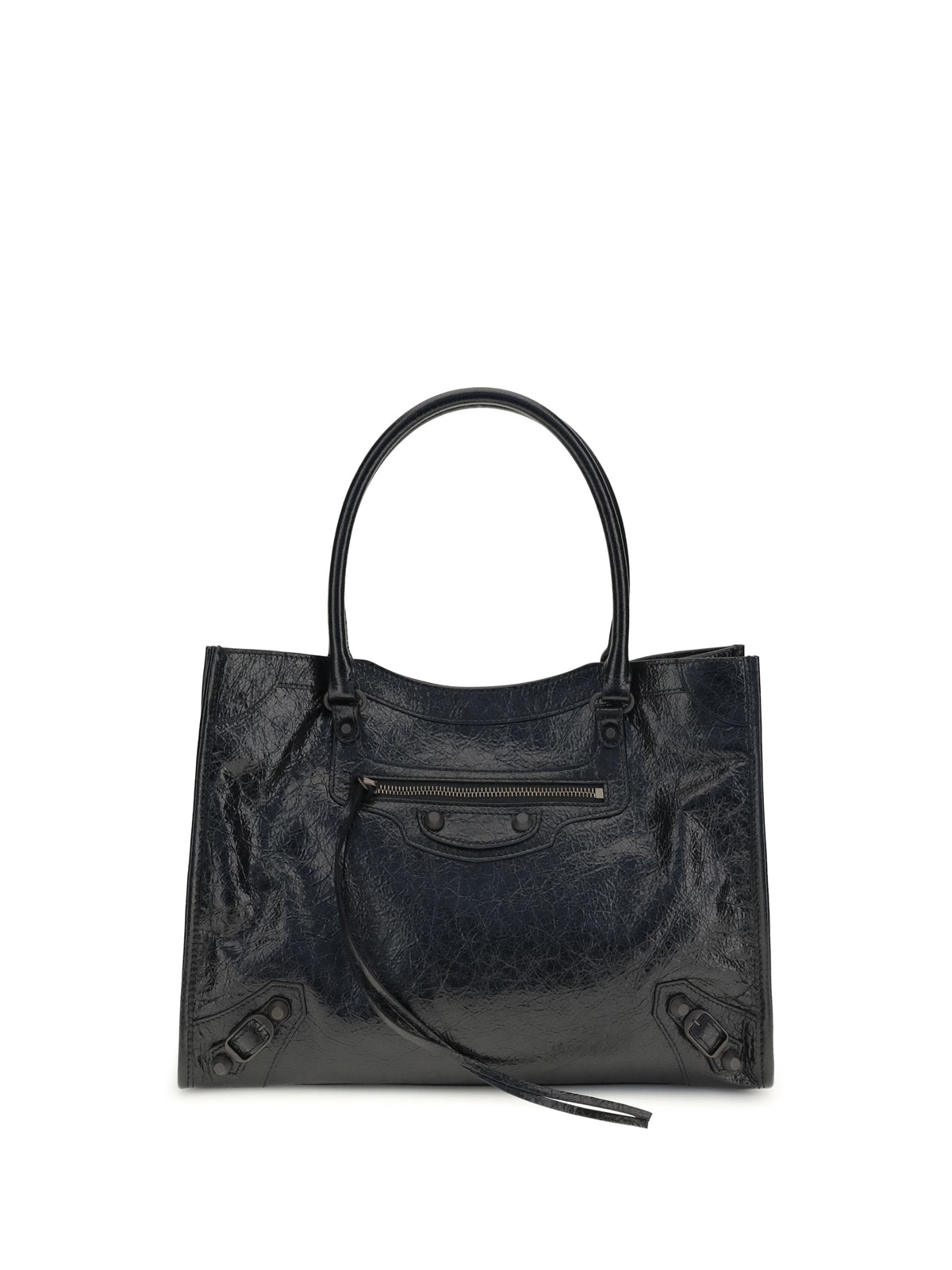 Balenciaga Small Le City Tote Bag - Black