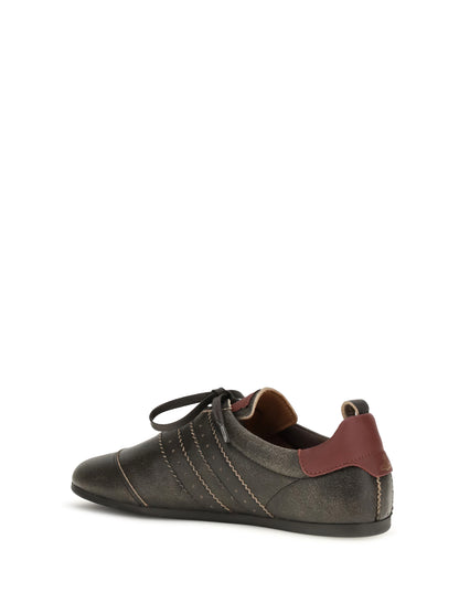 Vivienne Westwood Drunken leather Sneakers - Off Black