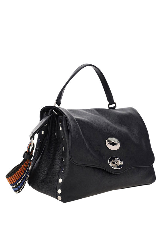 Zanellato Postina Daily Handbag small - Black Black