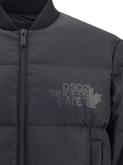 Dsquared2 Easy Puffer Down Jacket - Black
