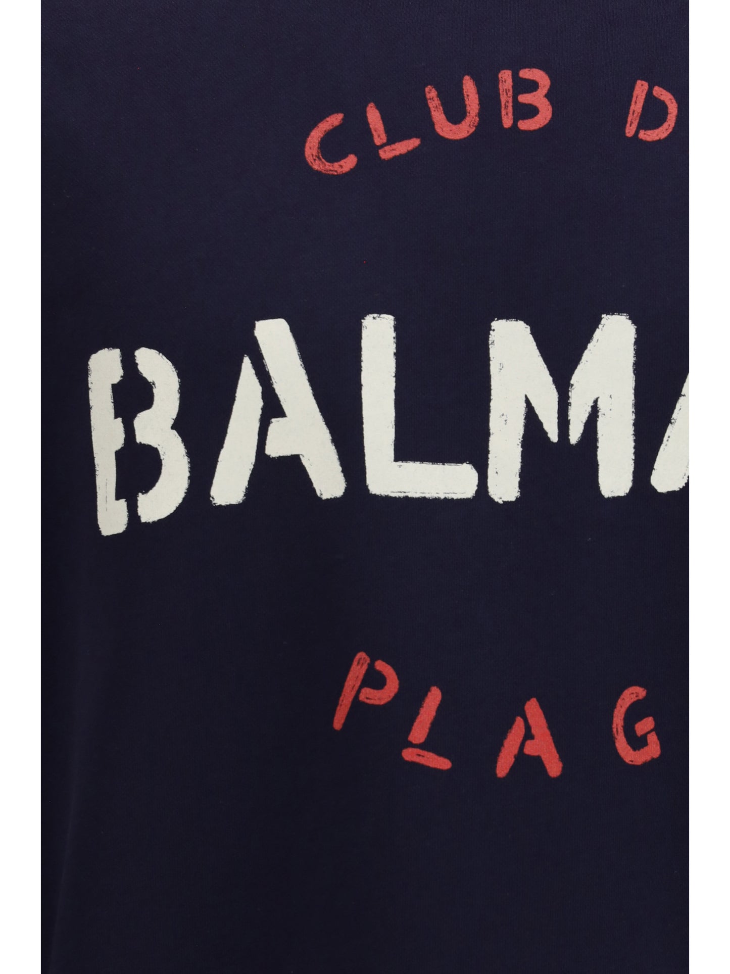 BALMAIN Balmain Club print Sweatshirt