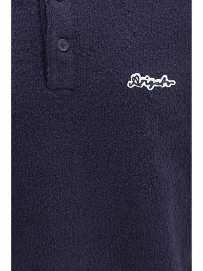Axel Arigato Tag crewneck Sweater - Navy