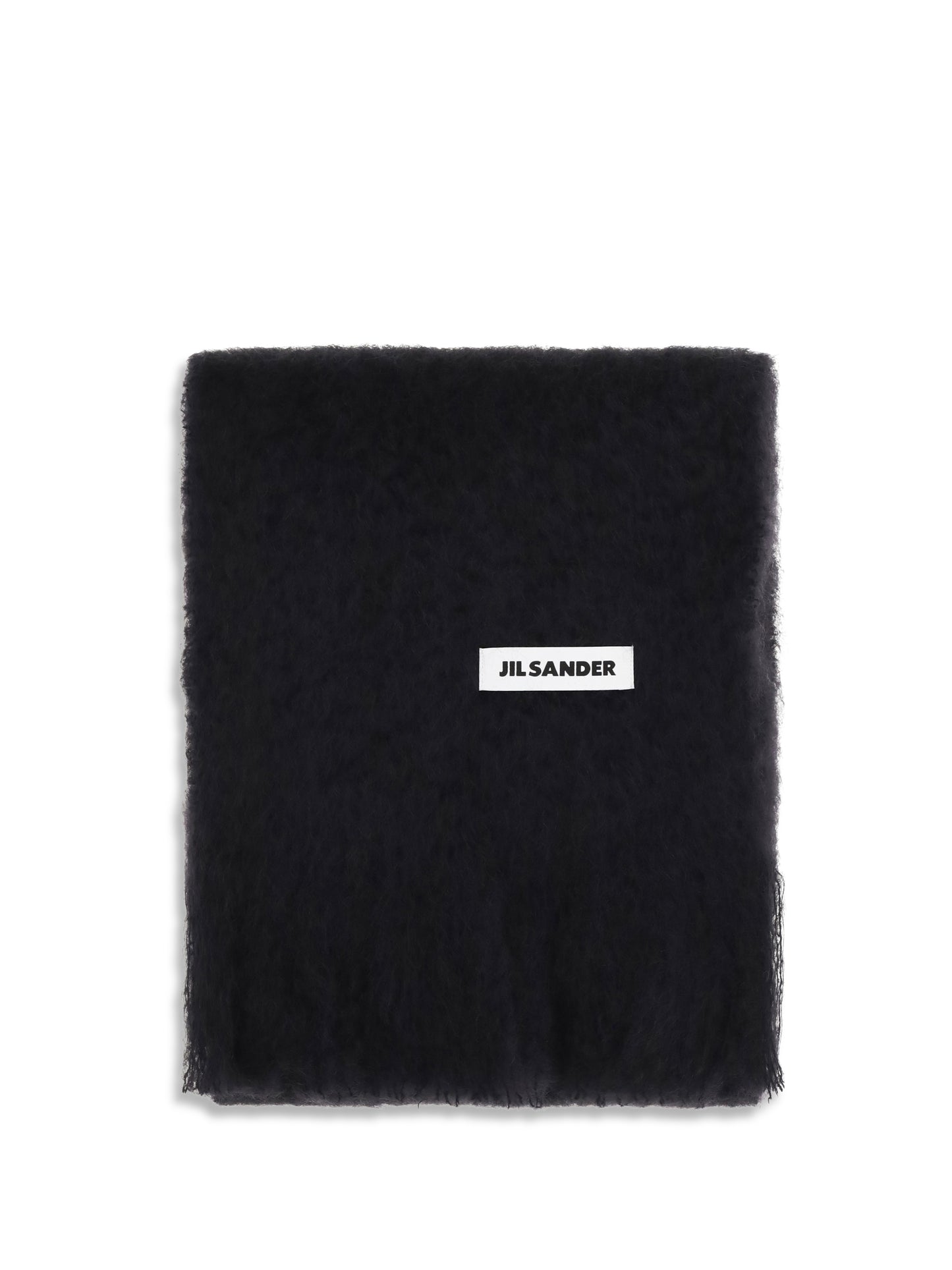 JIL SANDER Wool Scarf with logo