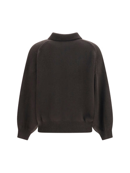 Lisa Yang Etta Sweater - Dark Fern