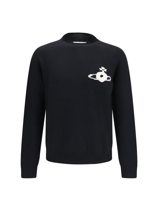 Vivienne Westwood Fisherman merino wool Sweater - Black