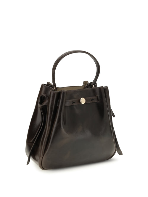 Tory Burch Romy Bucket Bag - Dark Brown