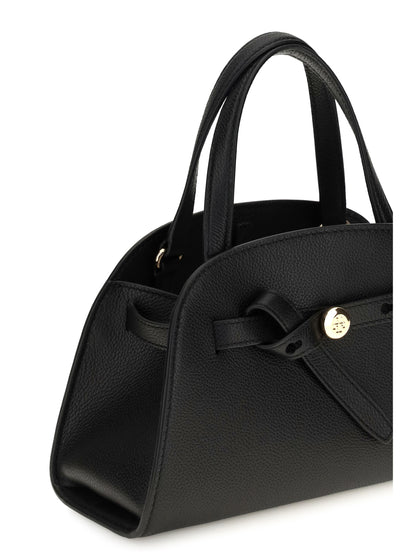 Tory Burch Small Romy Top Handle Bag - Black