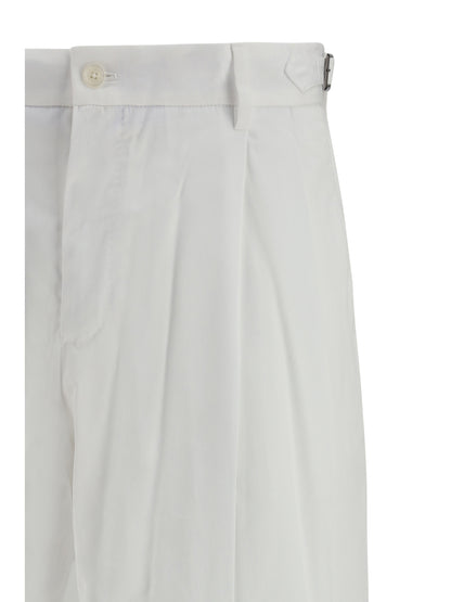 DOLCE & GABBANA Cotton gabardine Pants