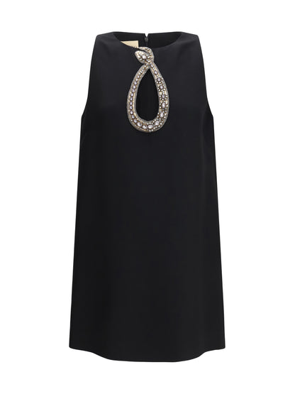 VALENTINO Short crepe couture Dress