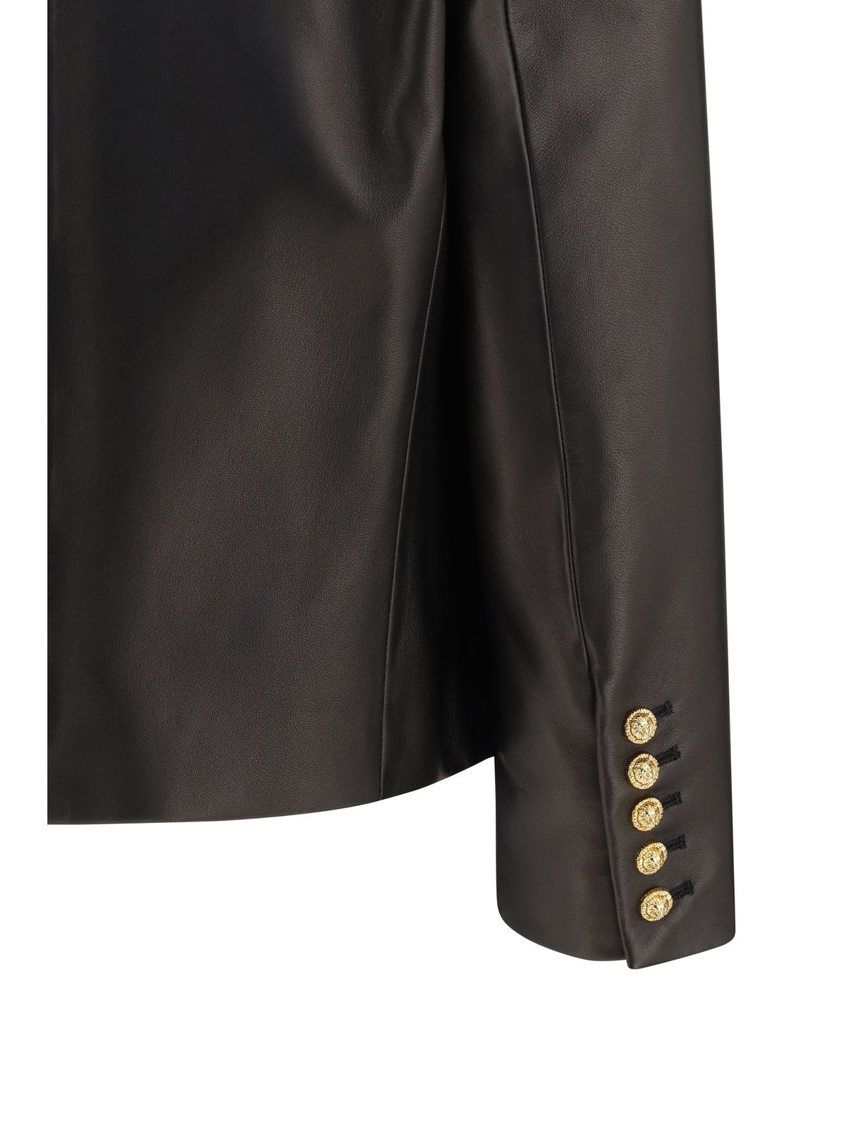 Balmain Spencer leather Jacket - Noir