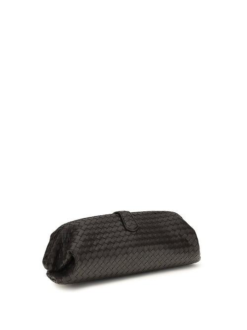 Bottega Veneta Lauren 1979 Clutch - Espresso-Brass V