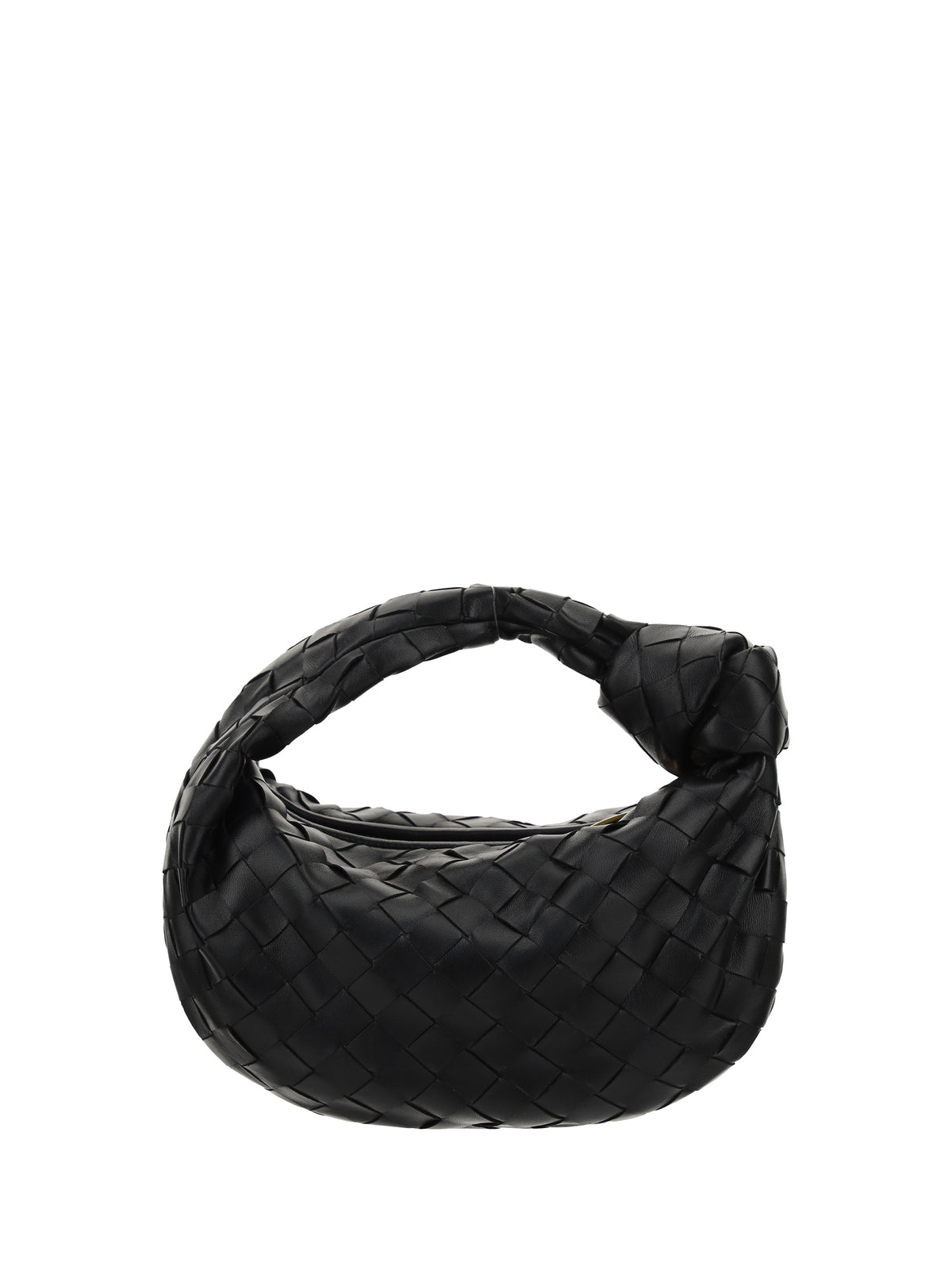Bottega Veneta Jodie mini Handbag - Black-Gold