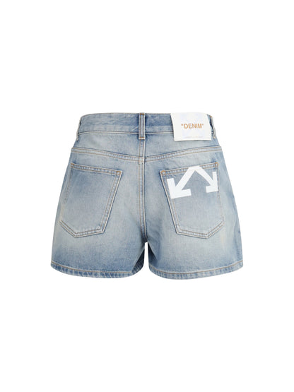 OFF-WHITE Doll Denim Shorts