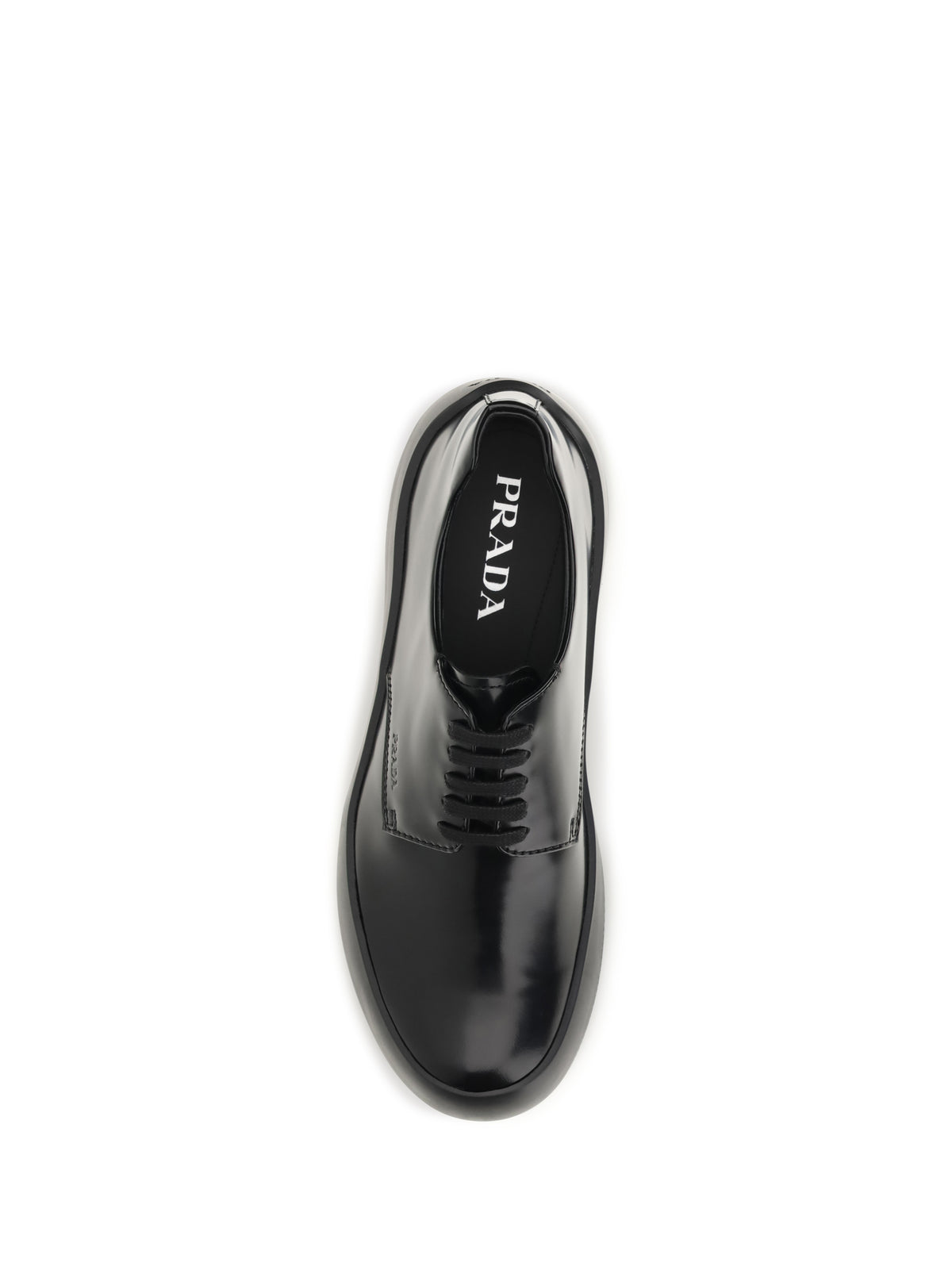 Prada Brushed leather Sneakers - Black