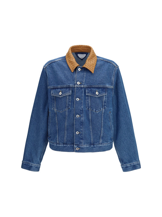 BOTTEGA VENETA Intreccio Denim Jacket