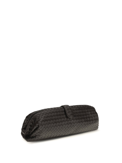 Bottega Veneta Lauren 1979 Clutch - Espresso-Brass V