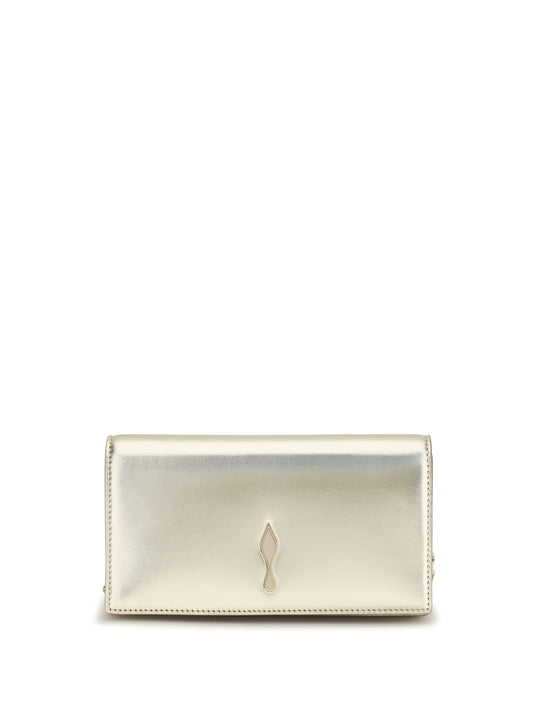 CHRISTIAN LOUBOUTIN Bettina Clutch in laminated leather