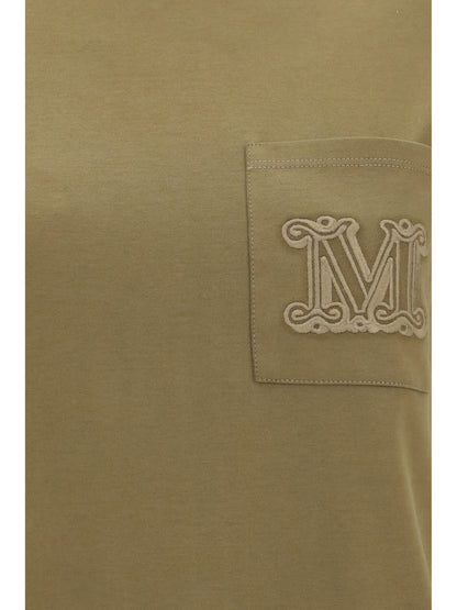 Max Mara Papaia T-shirt - Khaki Dark