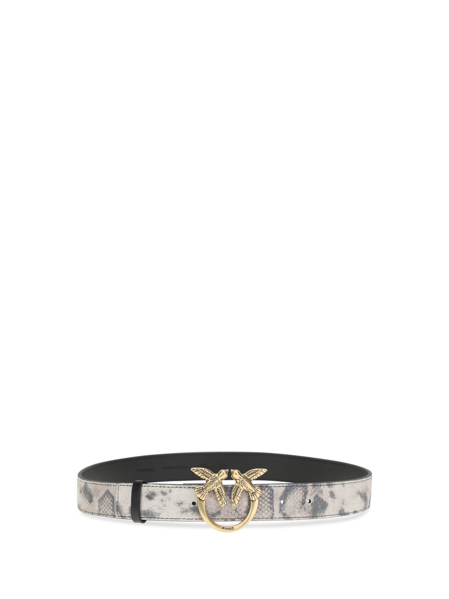 PINKO Python print Belt