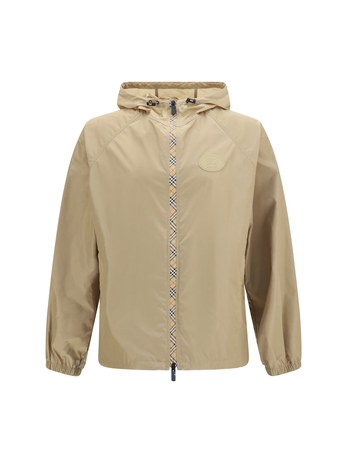Burberry nylon Hooded Jacket - Flax