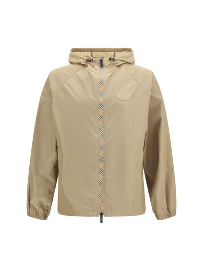 Burberry nylon Hooded Jacket - Flax