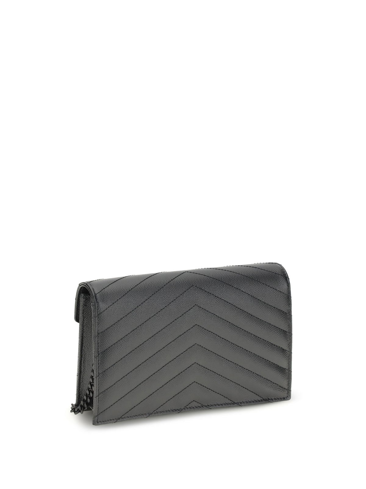 Saint Laurent Cassandre mini Shoulder Bag - Black