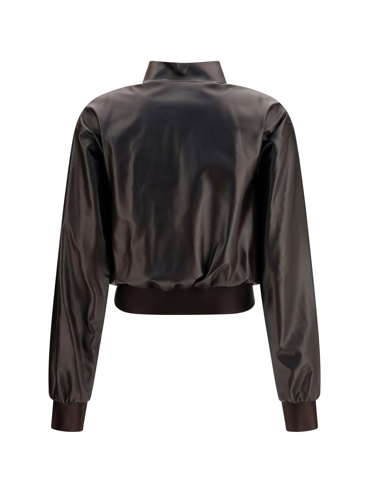 Gucci Soft nappa Bomber Jacket - Dark Chocolate