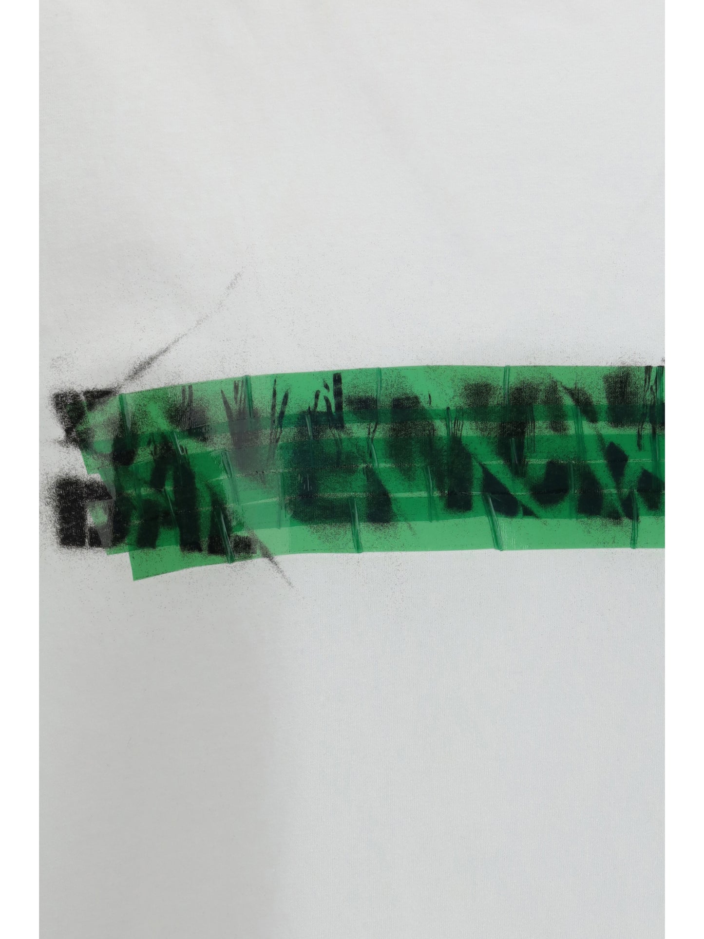 BALENCIAGA Messy Spray T-shirt in cotton