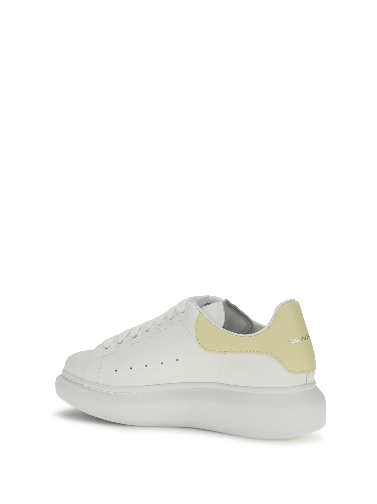 Alexander McQueen Oversize leather Sneakers - White