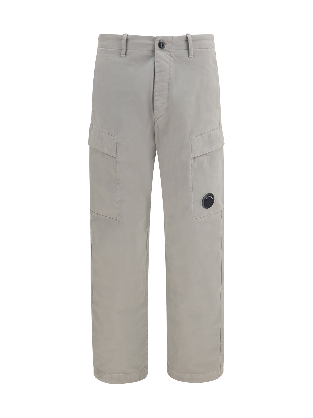 C.P. Company Stretch cotton satin Cargo Pants - Fallen Rock