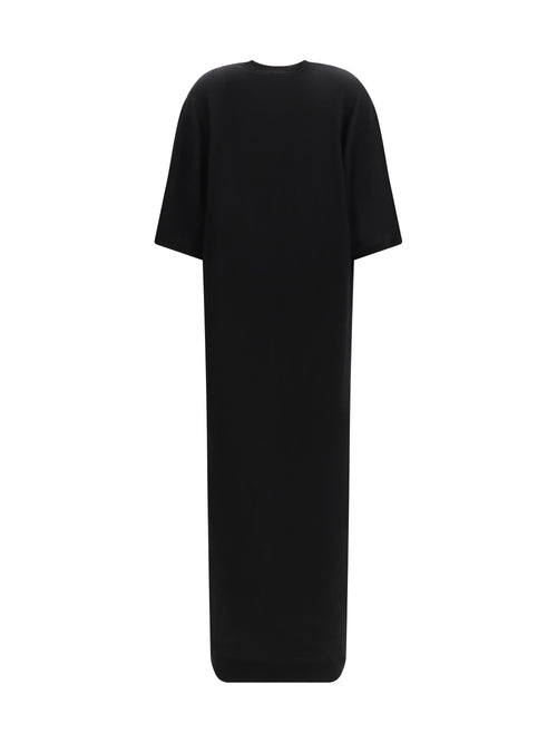 Toteme Wool T-shirt Dress - Black