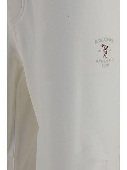 Brunello Cucinelli Cotton Pants - Off White+Perla