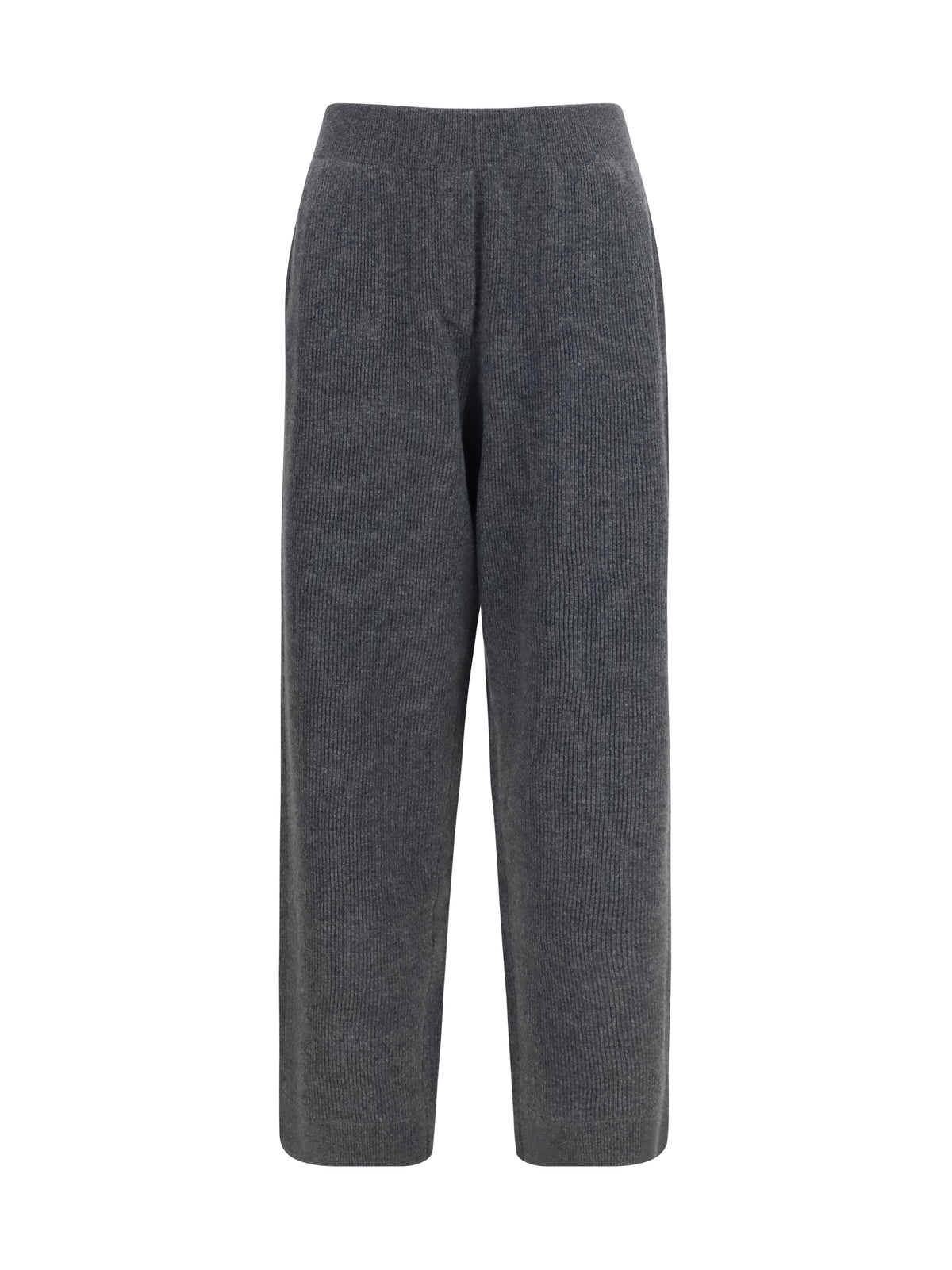 Brunello Cucinelli Cashmere Pants - Piombo