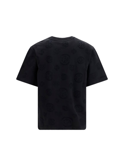 Casablanca Oversized all-over monogram T-shirt - Black