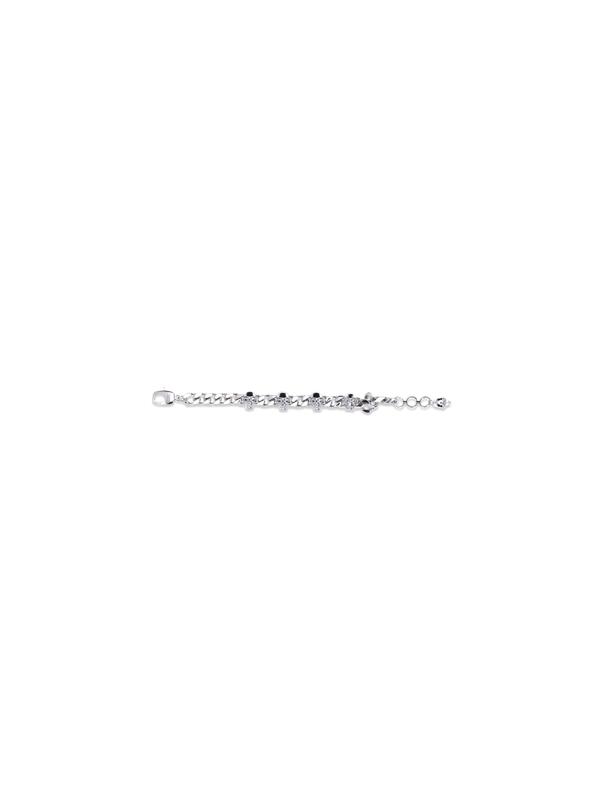 Alexander Mcqueen Skull Bracelet - Palladium