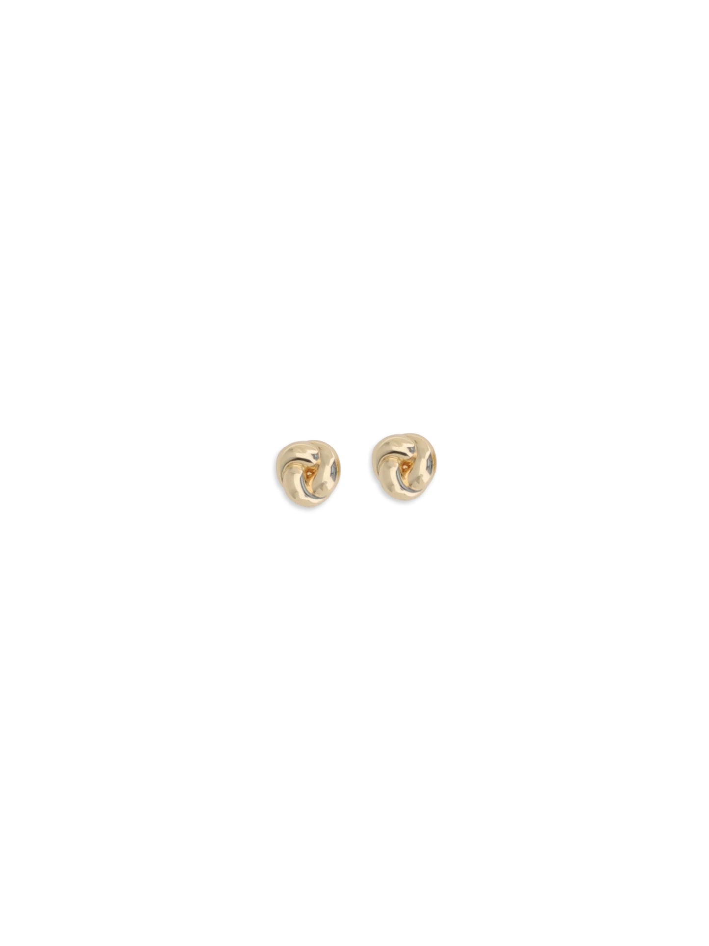 SELF-PORTRAIT Small gold drop knot Earrings