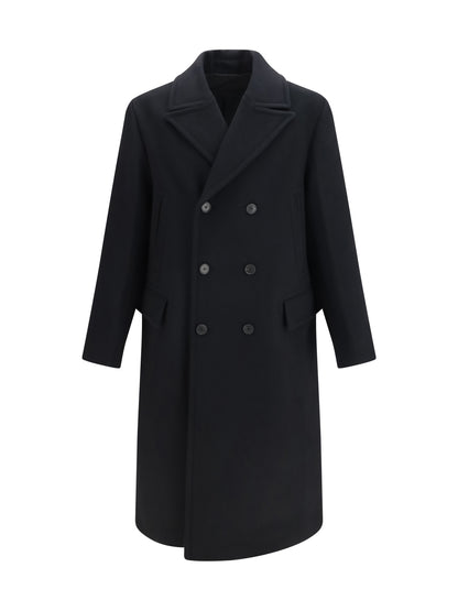 Fendi Wool and angora Coat - Black