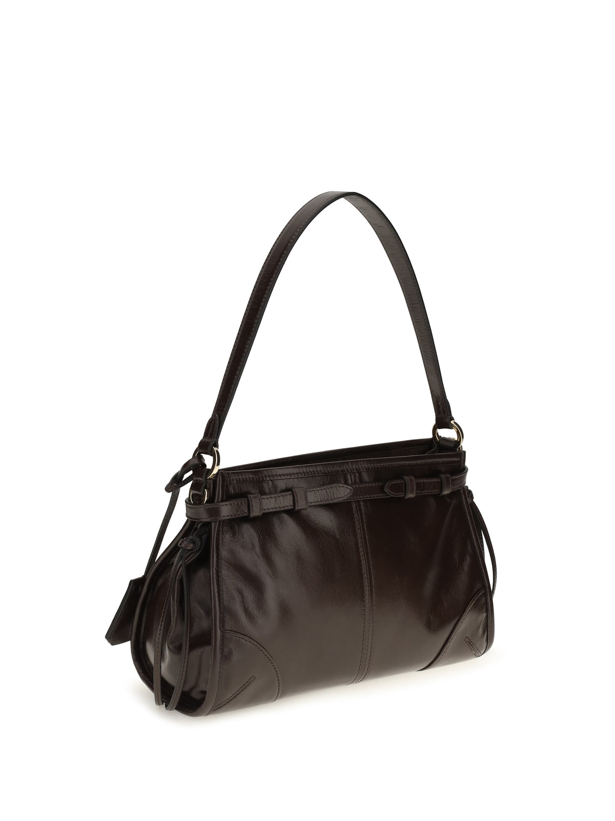 Prada Small Bonnie Handbag in leather - Moro N