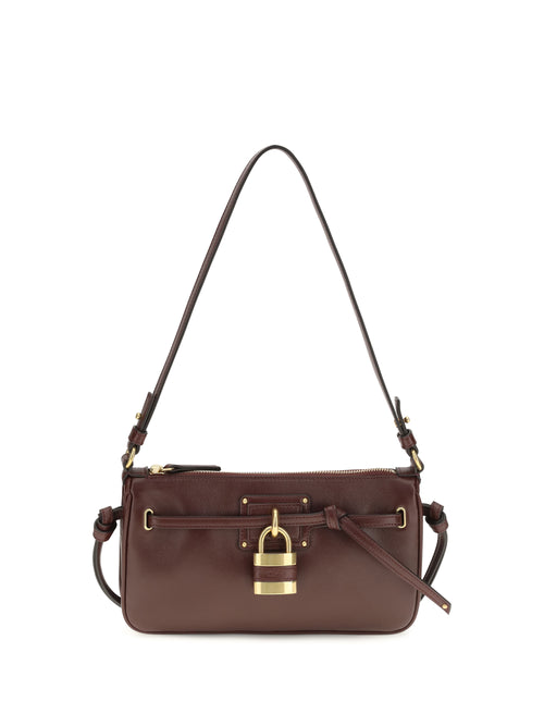 Chloé Paddington Sling Mini Shoulder Bag - Burnt Red