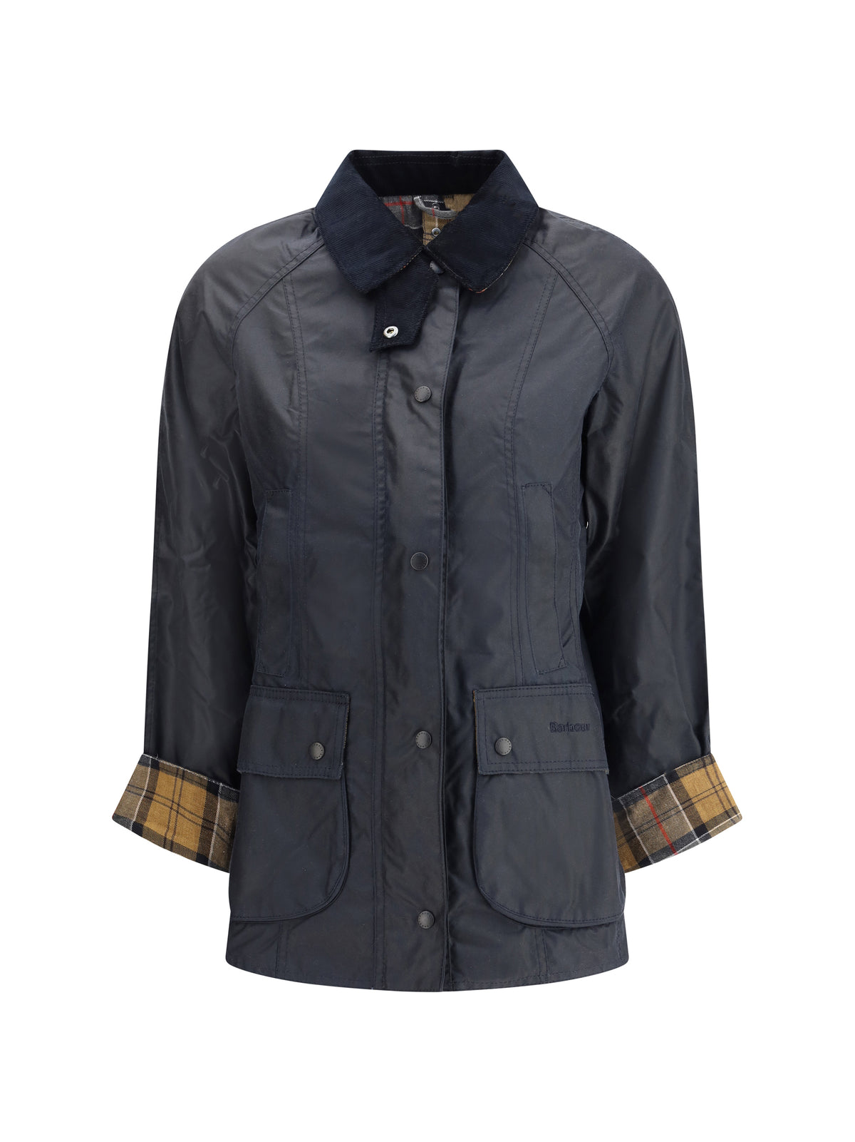 Barbour Breadnell waxed Jacket - Navy