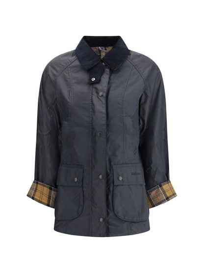 Barbour Breadnell waxed Jacket - Navy