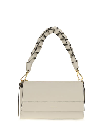 Coccinelle Boheme Shoulder Bag - Eucalipto/Mud