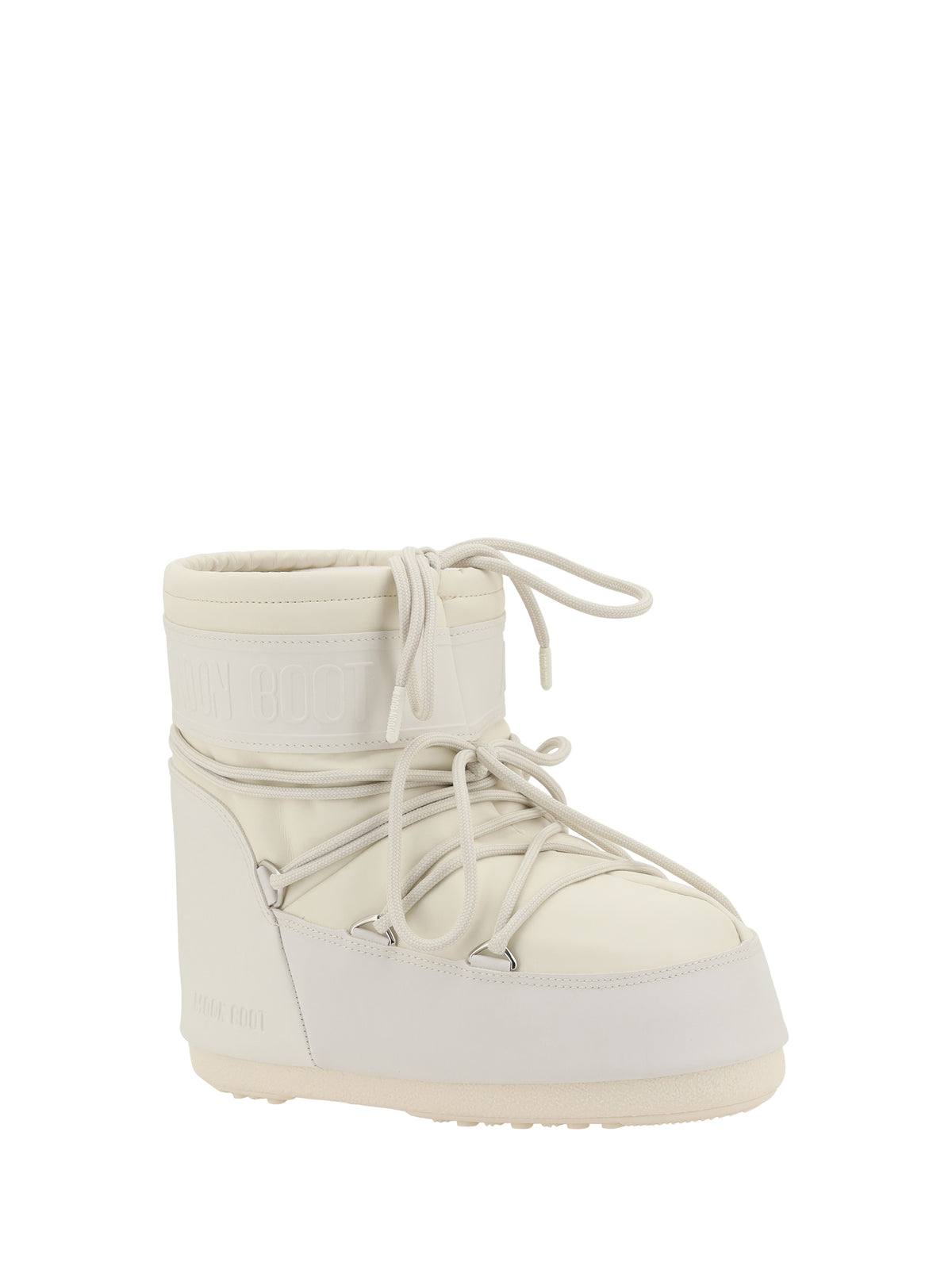 Moon Boot Icon Low Rubber Boots - Cream