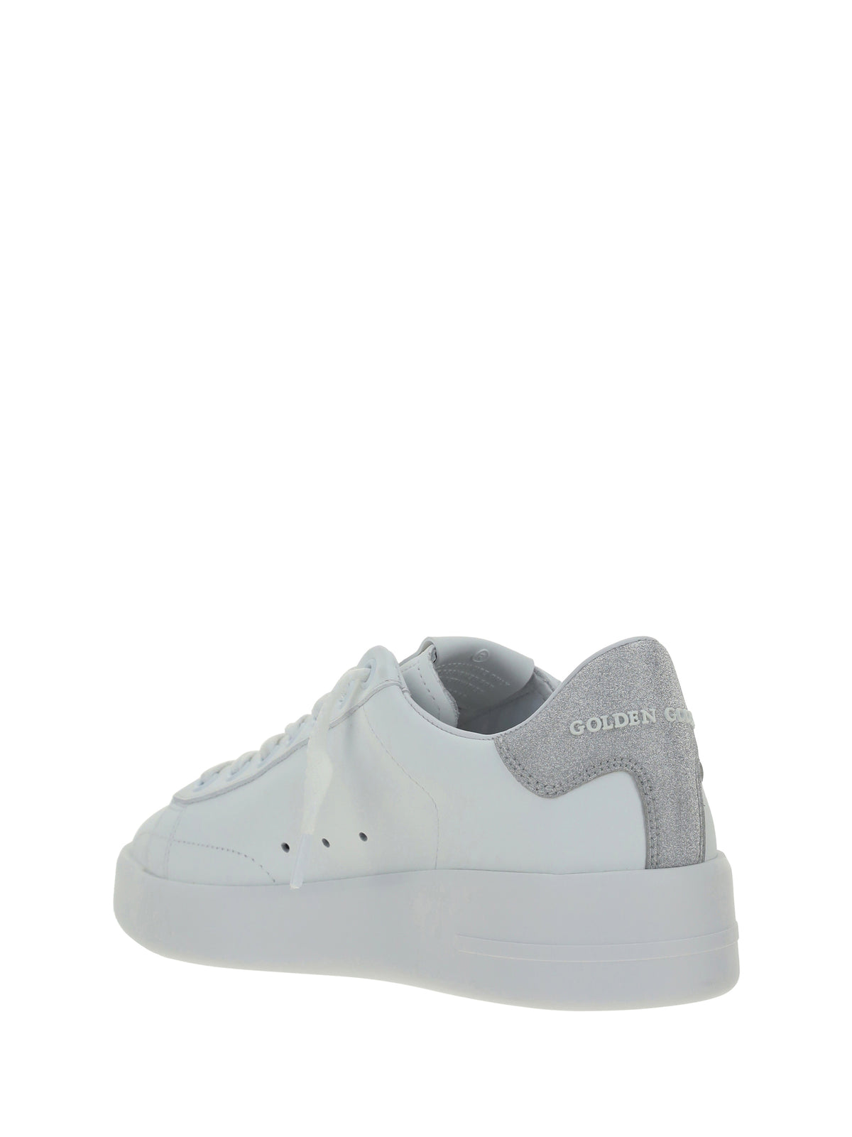 Golden Goose Pure Star Sneakers - White/Silver